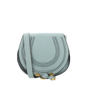 Chloe Faded Blue Mini Marcie Bag 